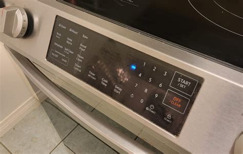 oven clock display not working